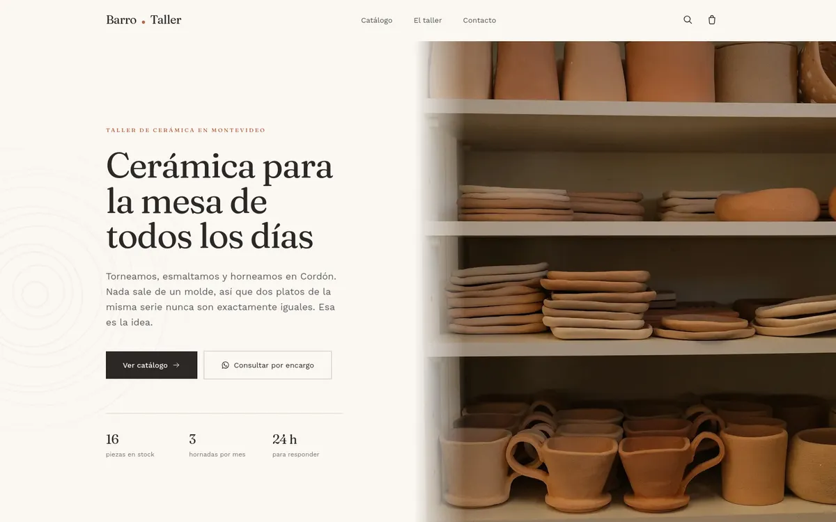 Captura de Tienda Online